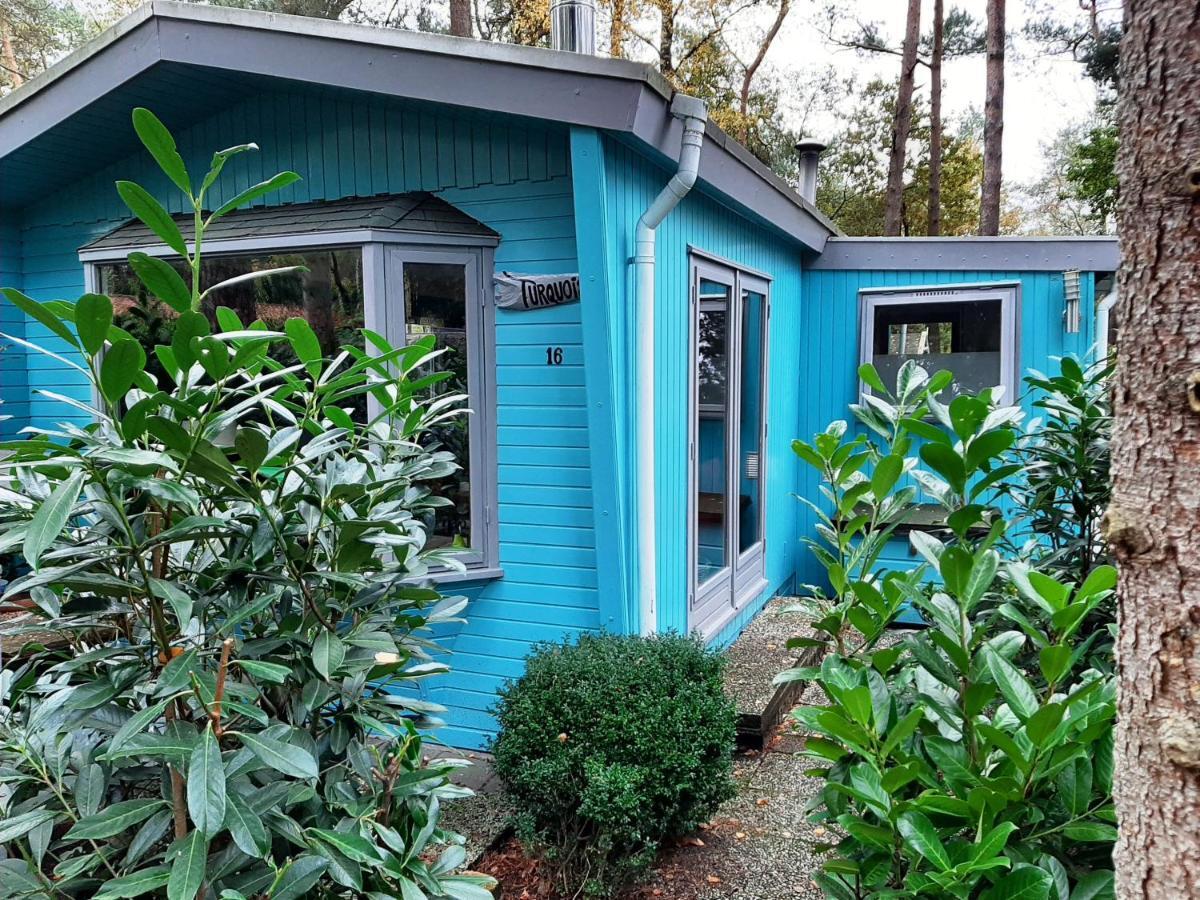 Boshuis Turquoise / Smaakvol Genieten Op De Veluwe Hoenderloo Exterior photo